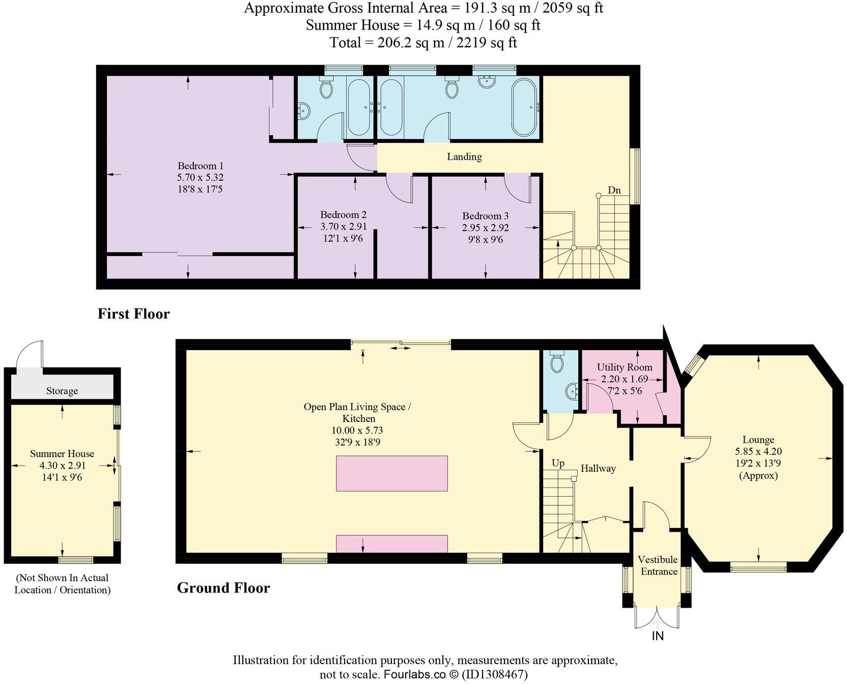 Chester High Road, Hinderton Hall Chester High Road, CH64 floorplan