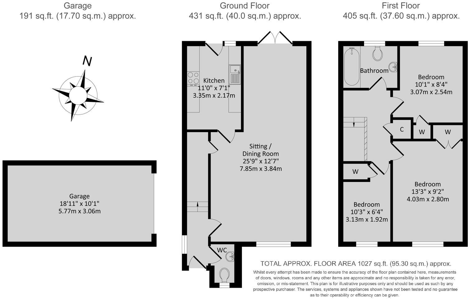 Gascoigne Way, Bloxham floorplan