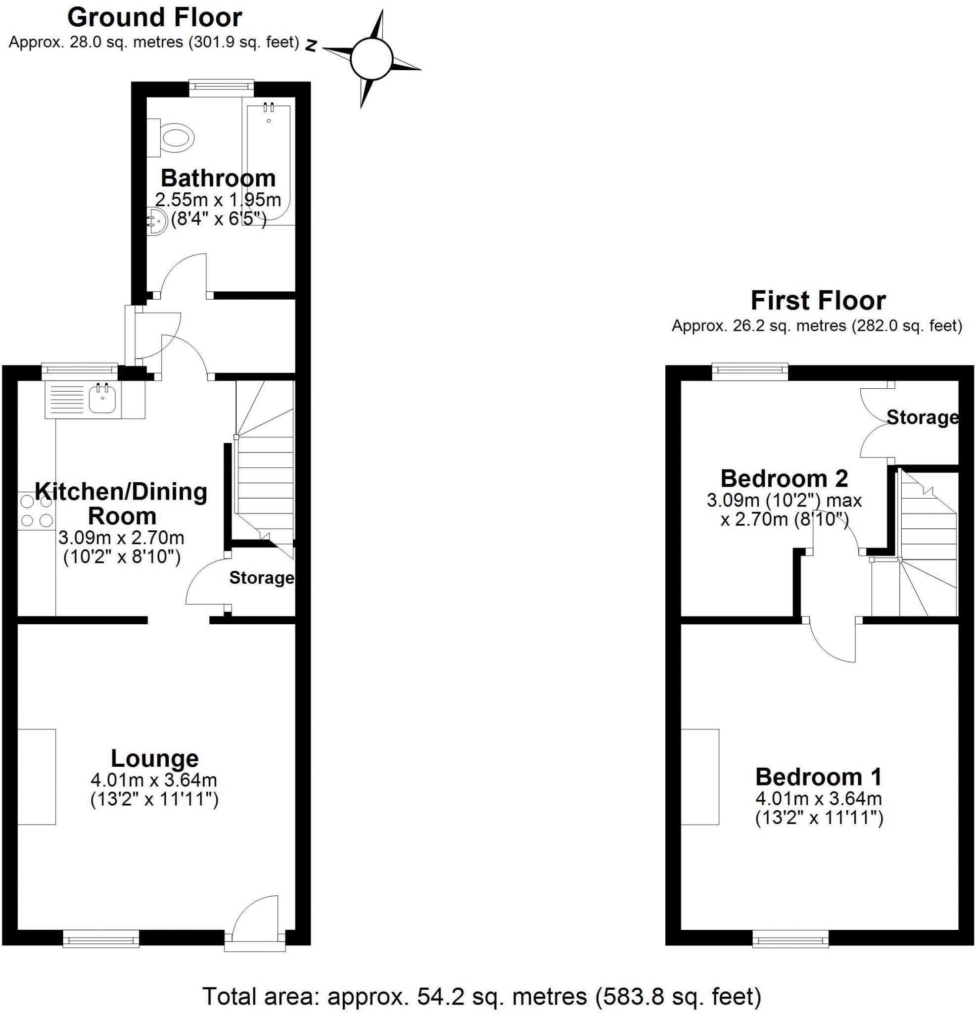 York Street, Latchford floorplan