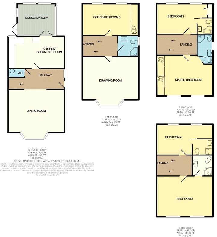 20, Montpelier Terrace, Ilfracombe, Devon, EX34 floorplan