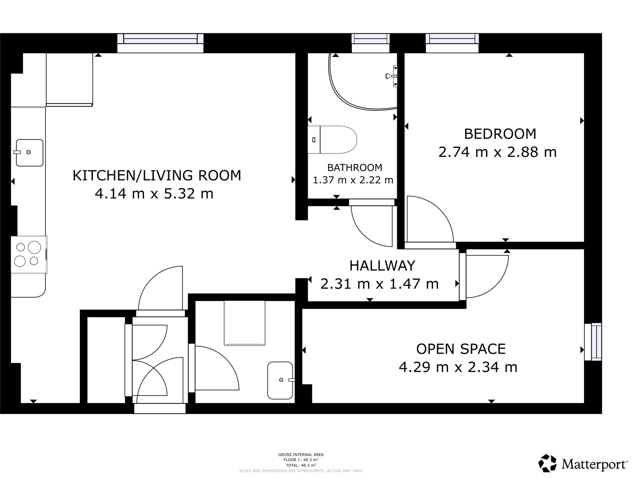Priests Way, Herston, Swanage, Dorset floorplan