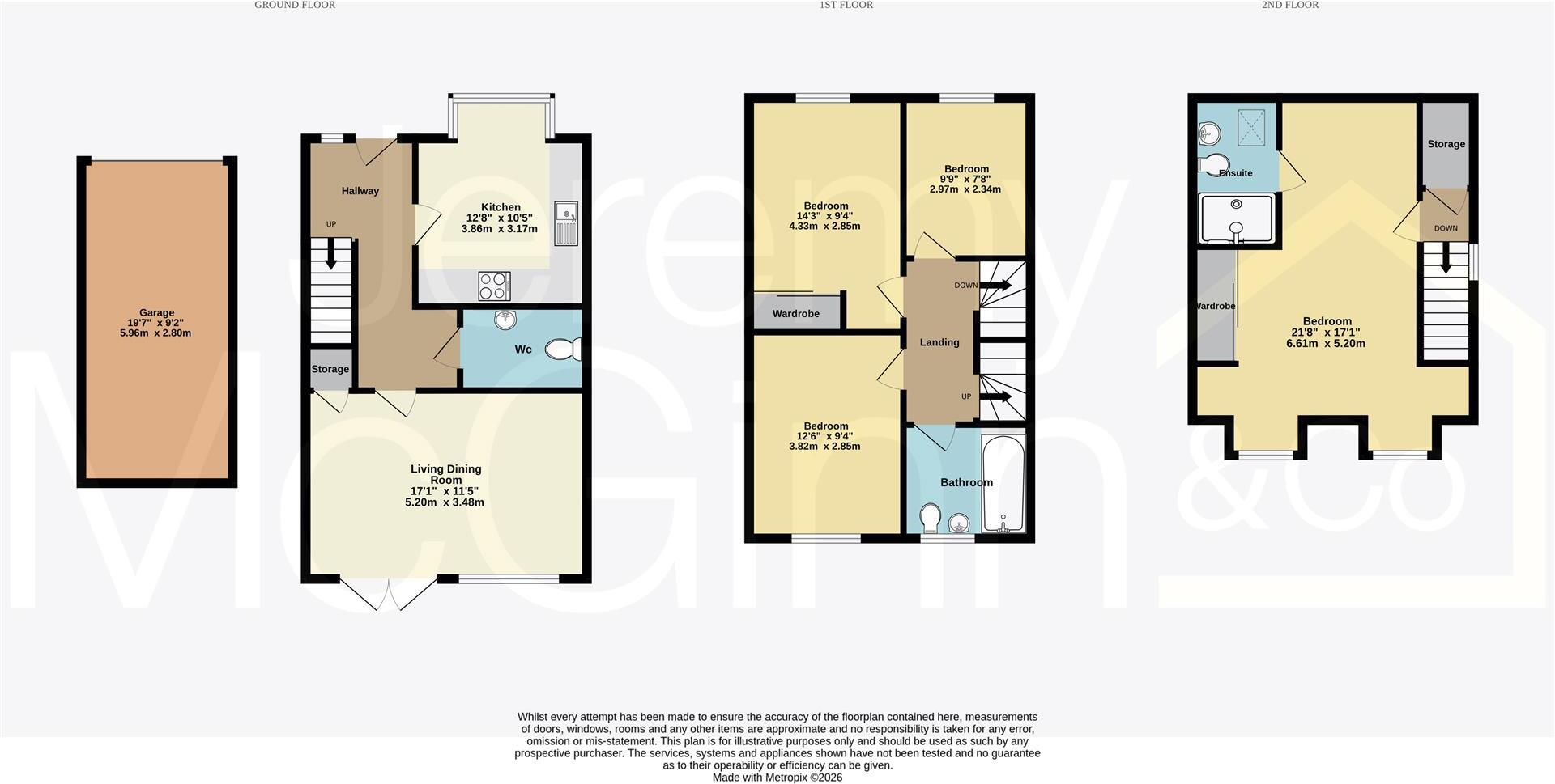 Deers Leap, Bishopton, Stratford-Upon-Avon floorplan