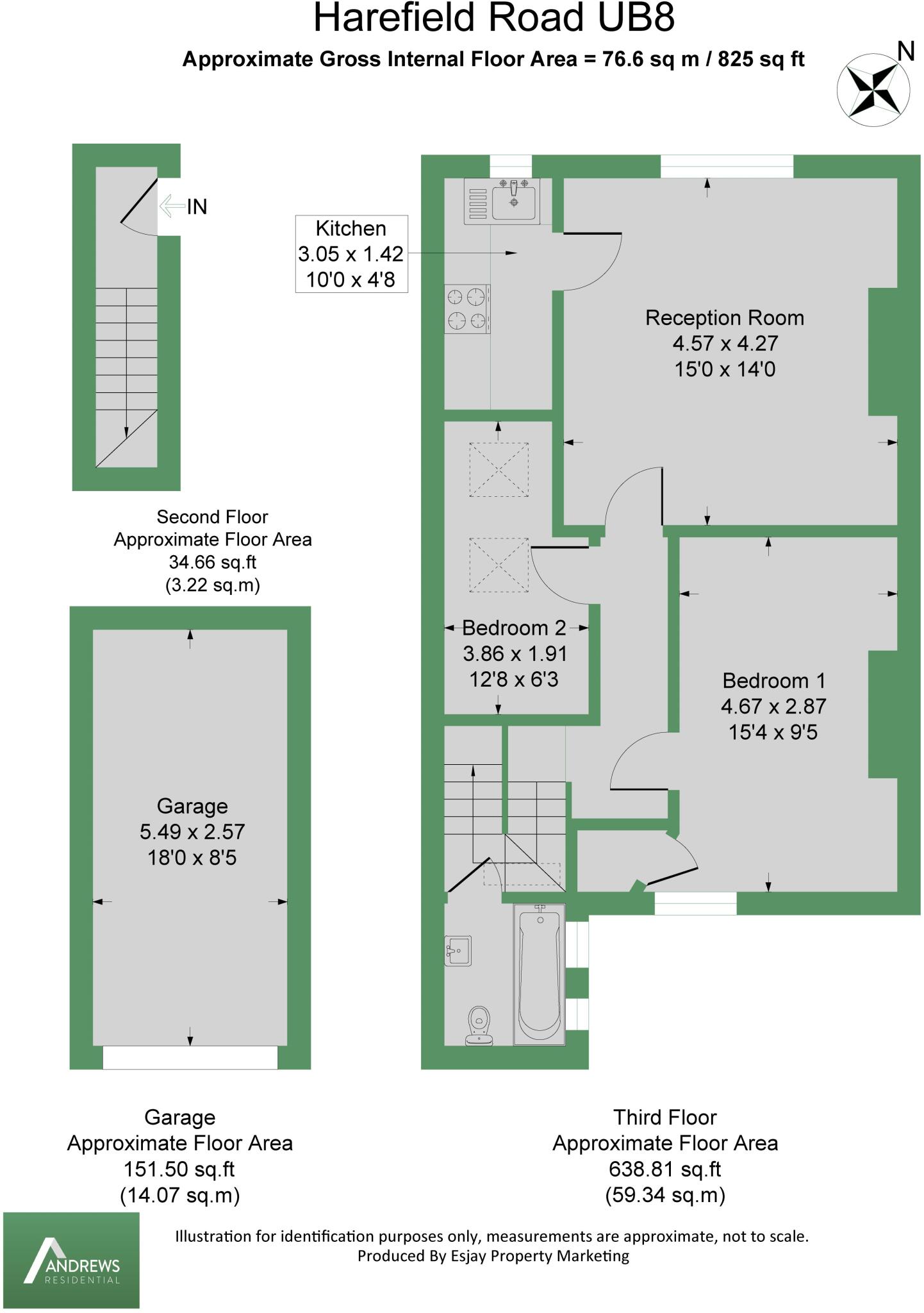 Harefield Road, Uxbridge floorplan