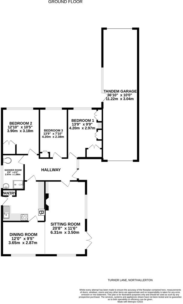 Turker Lane, Northallerton floorplan