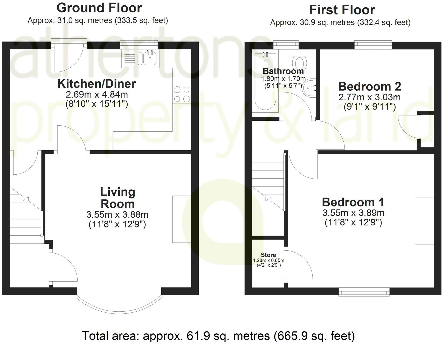 Woodfield View, Whalley, BB7 floorplan
