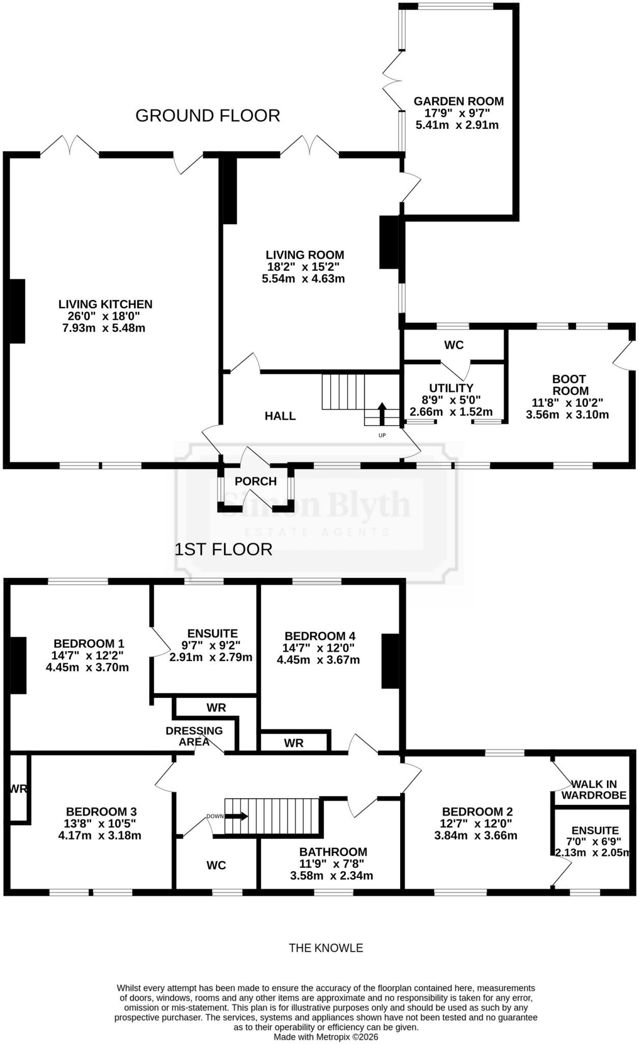 Gladstone House, The Knowle, Shepley, HD8 floorplan