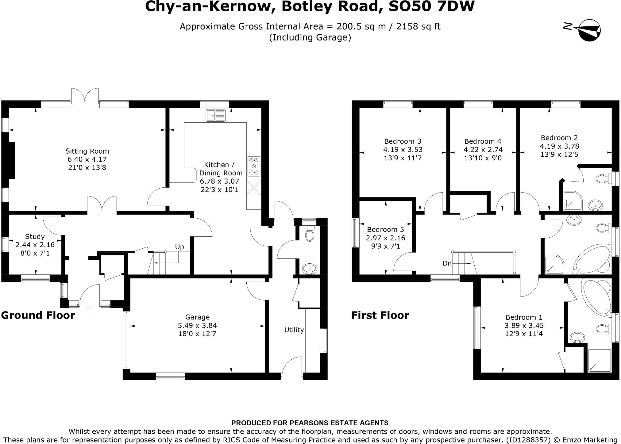 Horton Heath, Southampton floorplan