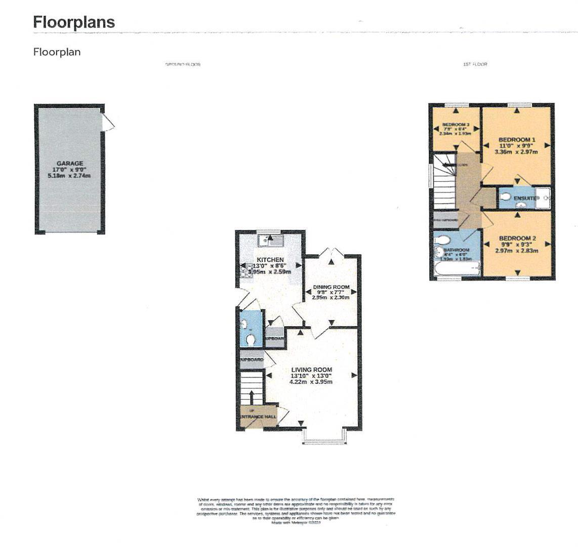 11 Golden Arrow Court, Longden, Shrewsbury, SY5 8FA floorplan