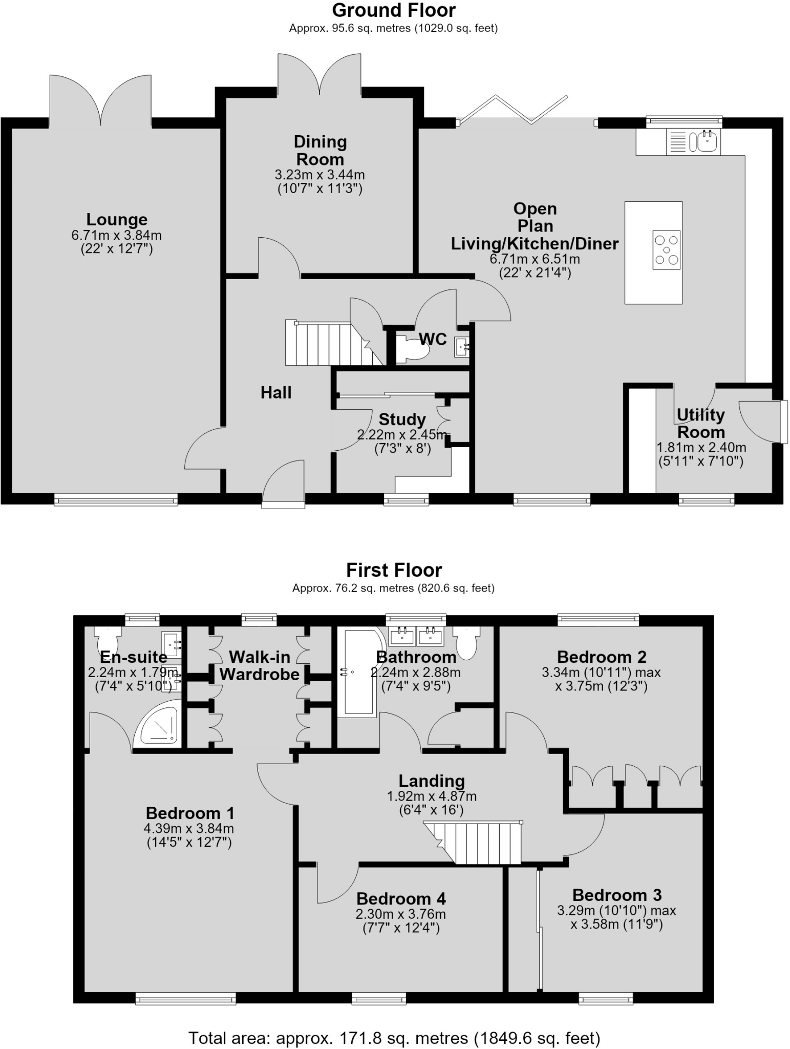 Stocking Way, Lincoln floorplan