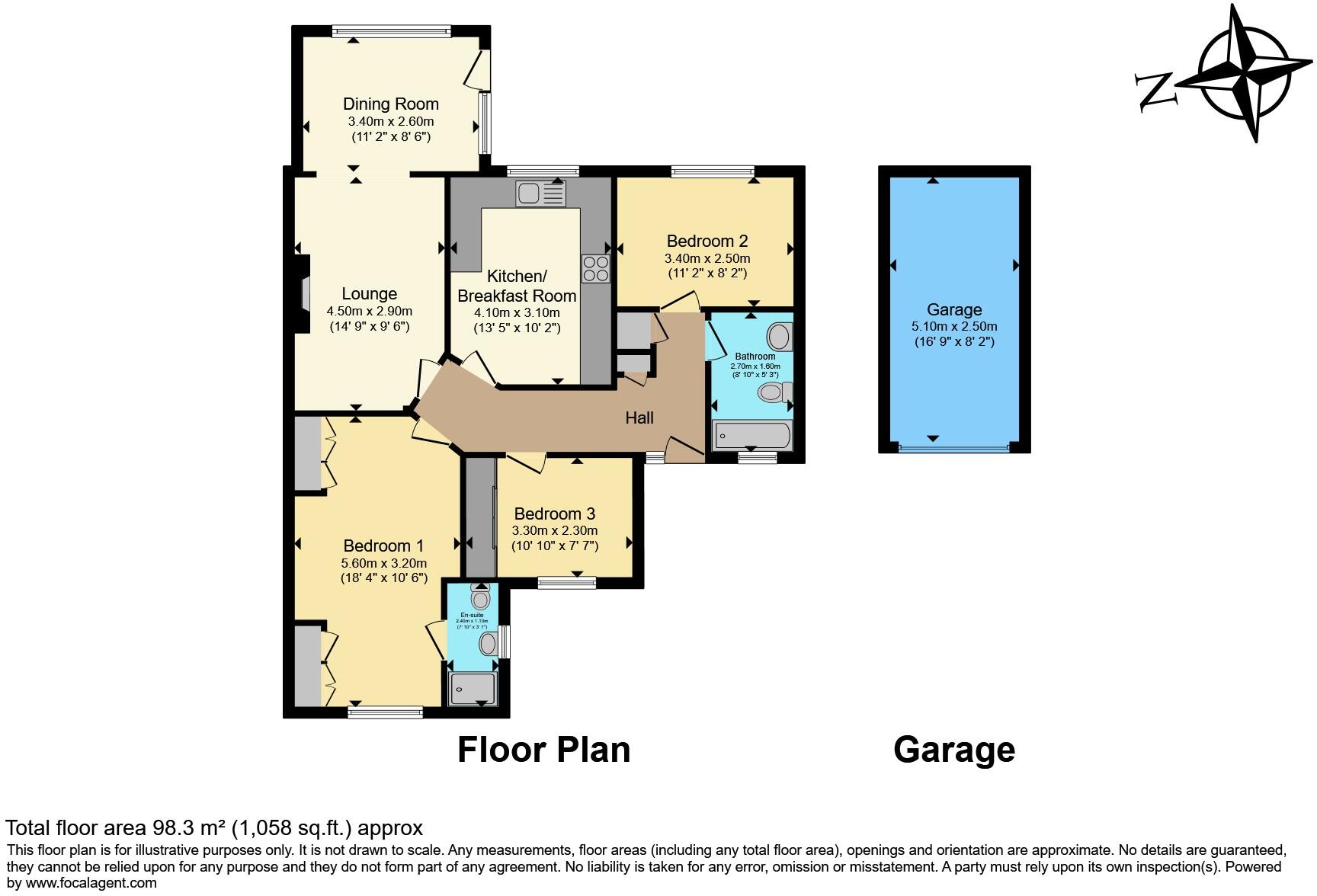 Wellfield Close, Knutsford, WA16 floorplan