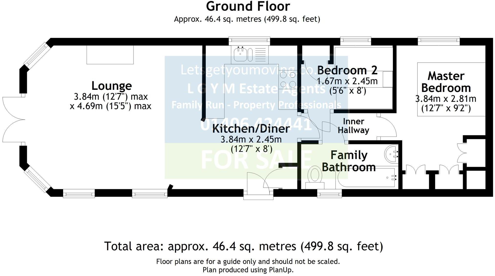 Heron Orchard Holiday Park, Frostley Gate, floorplan