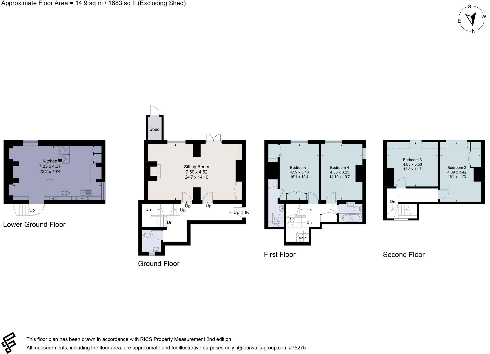 St. Johns Street, Winchester, Hampshire, SO23 floorplan