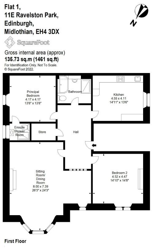 Ravelston Park, Edinburgh, Midlothian floorplan