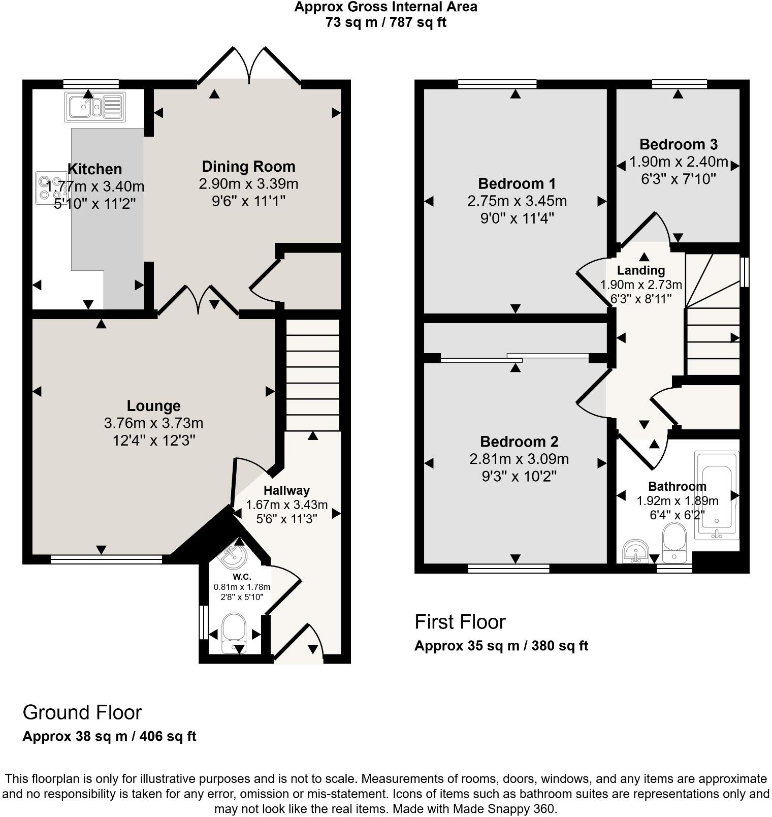 Ireland Close, St Mellons, Cardiff, CF3 0PQ floorplan