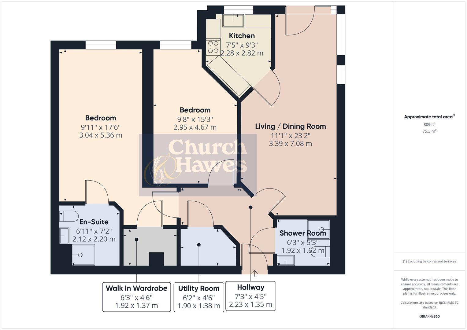 Lawrence Place, Maldon floorplan