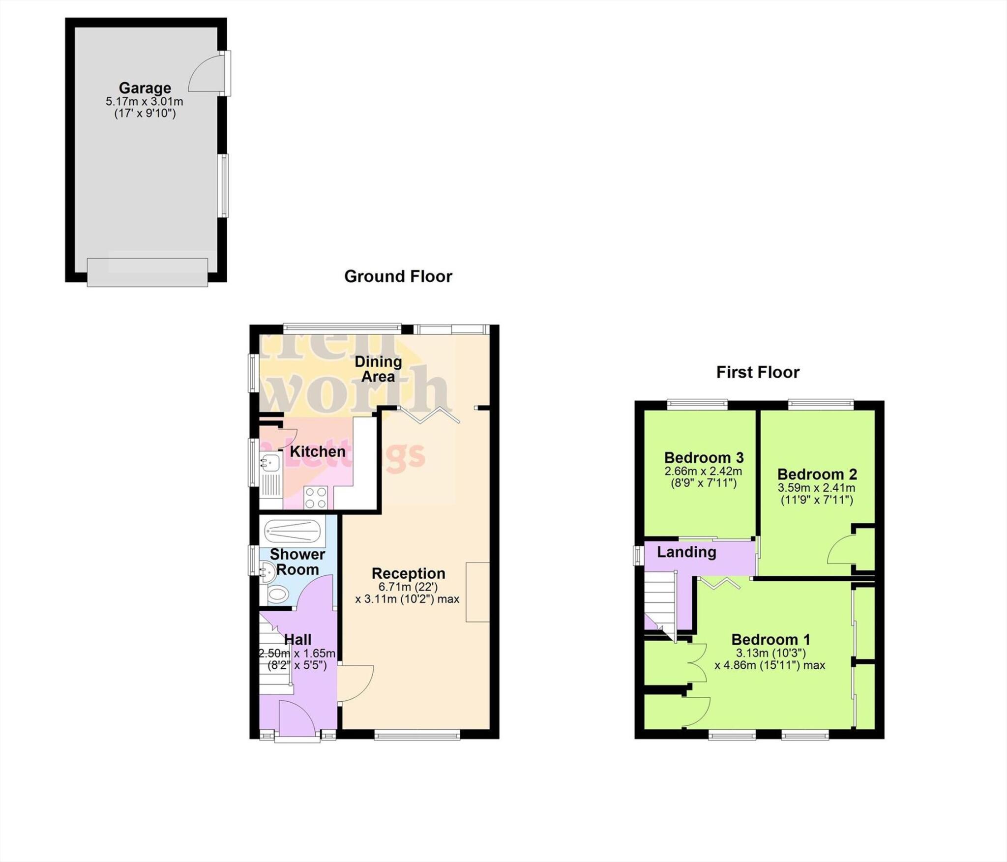 Stockdale Crescent, Bamber Bridge, Preston floorplan
