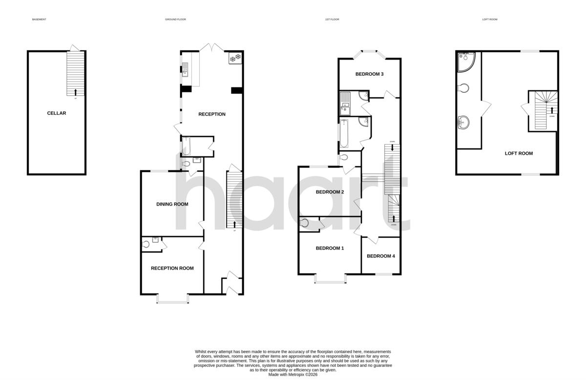 Harold Road, London floorplan