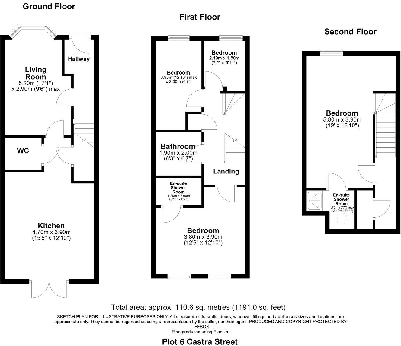 Castra Street, Chester-Le-Street, DH3 floorplan