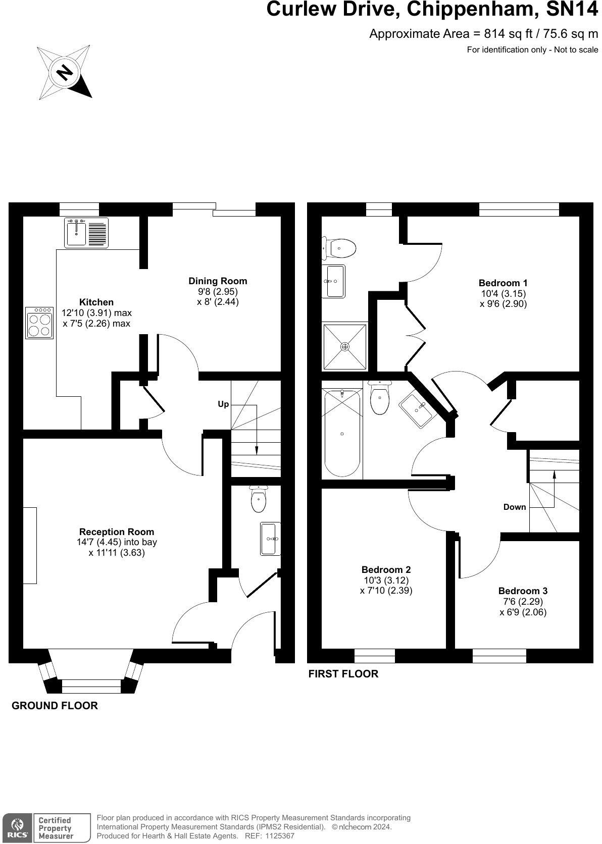 Curlew Drive, Chippenham, SN14 6YQ floorplan