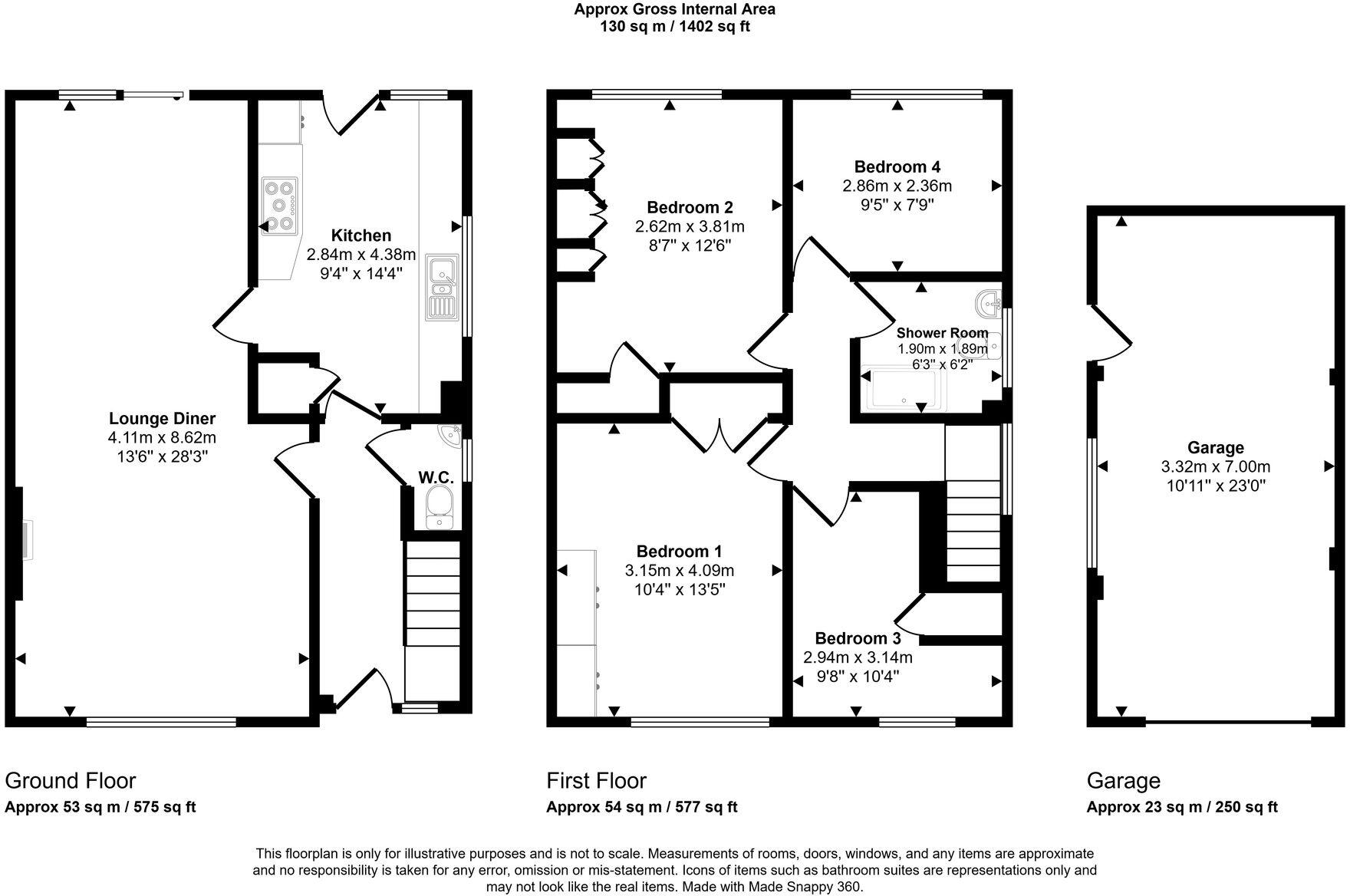 Carr Lane, Wigan, WN3 floorplan