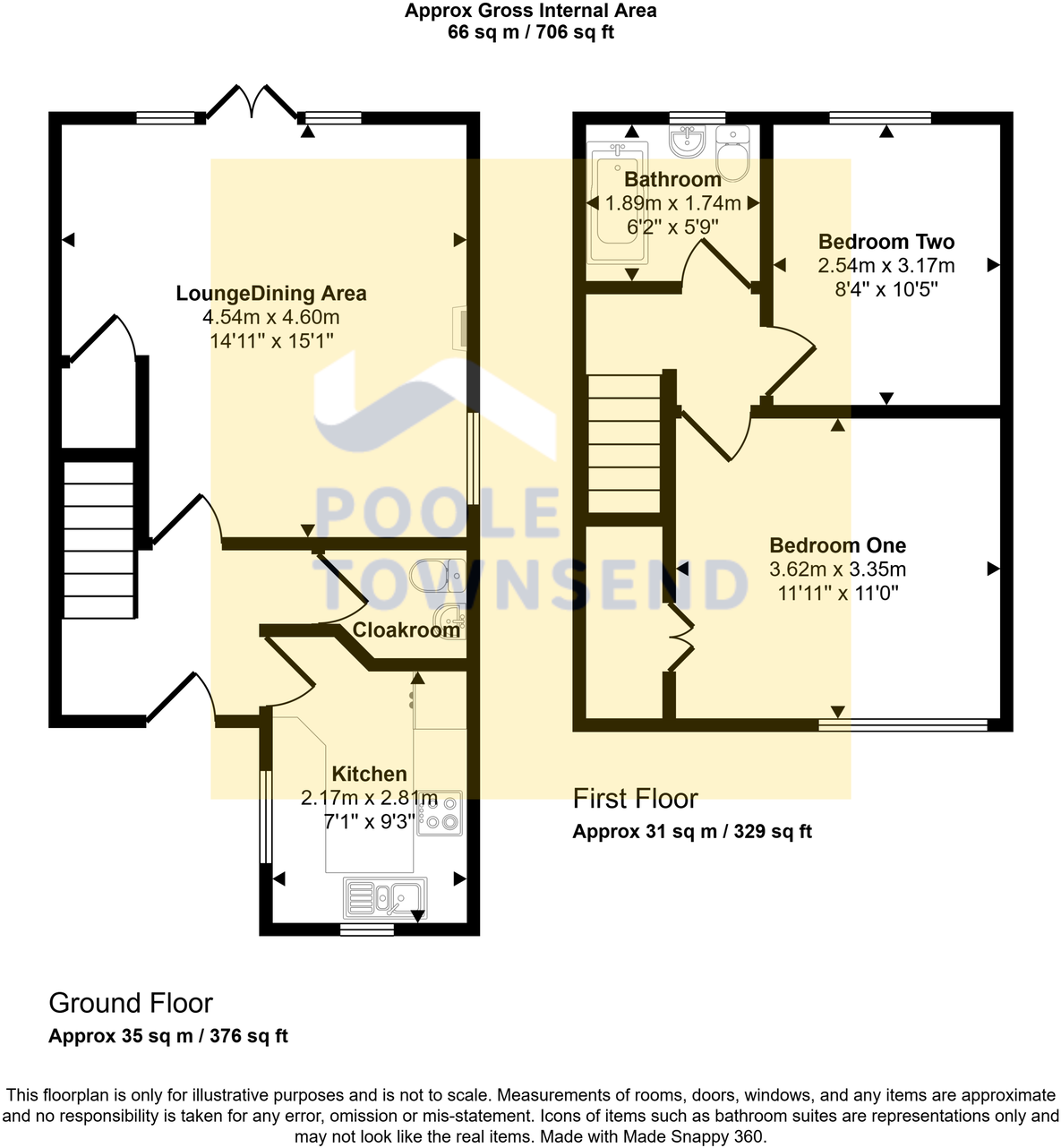 1 Grayrigge Croft, Kentsbank Road Grange over Sands floorplan