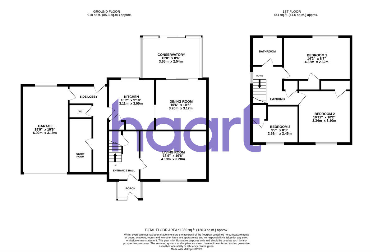 Sulgrave Drive, Corby floorplan