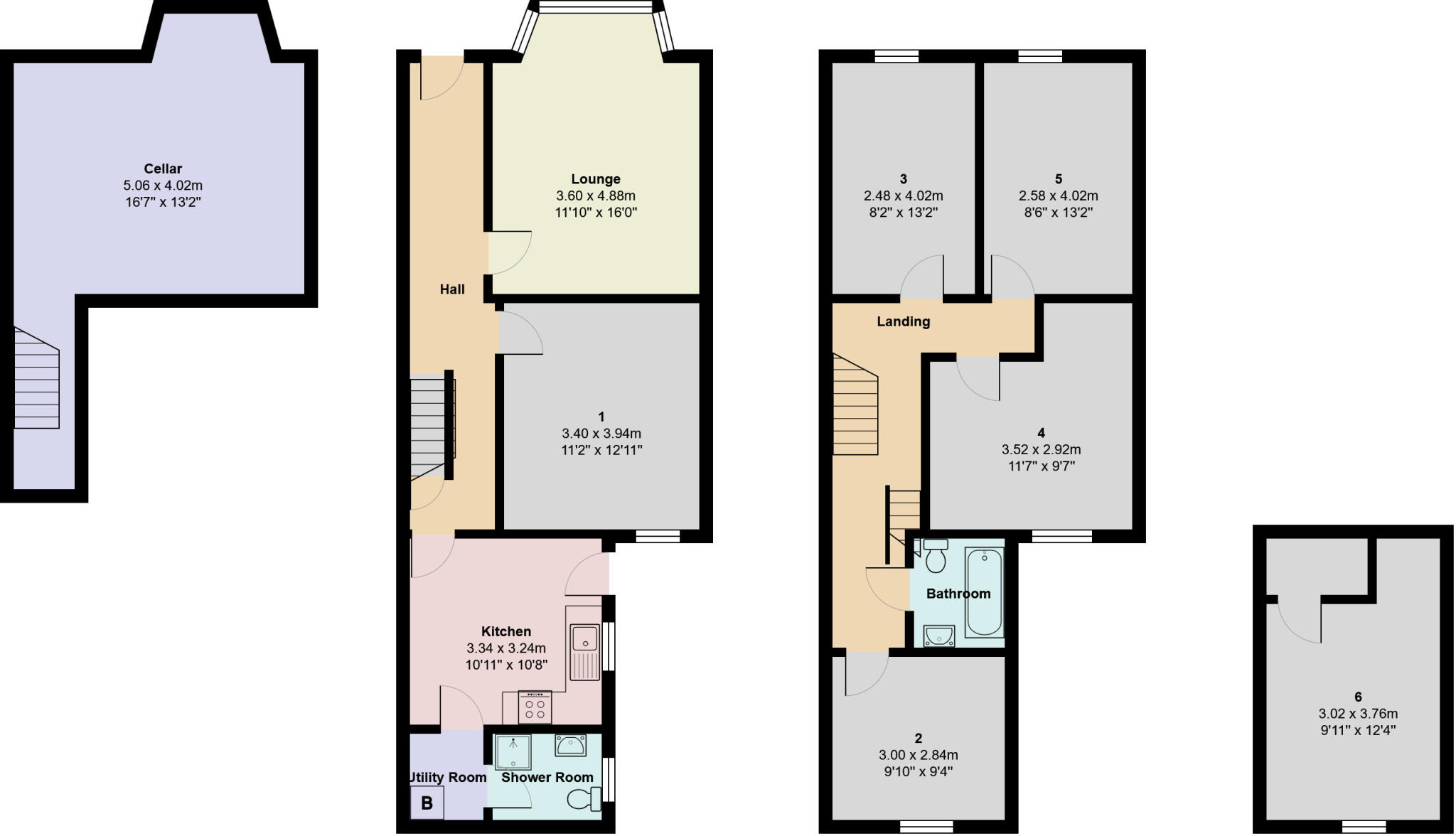 149 Mauldeth Road, Manchester M14 6SR floorplan