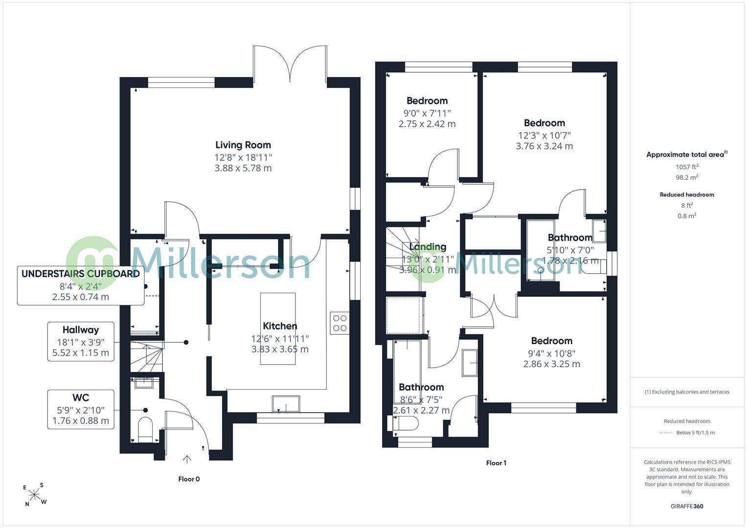 Fairglen, Hayle floorplan