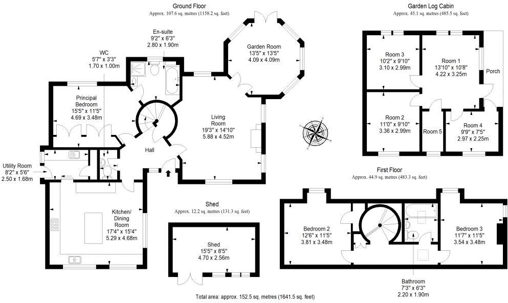 Birchwood, Frankscroft, Peebles EH45 9DX floorplan