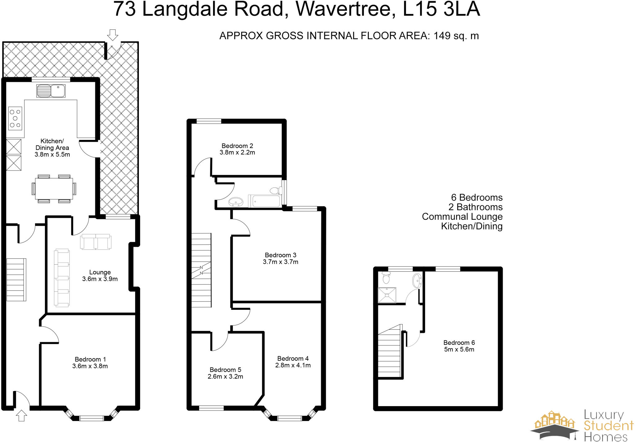 Langdale Road, Liverpool floorplan