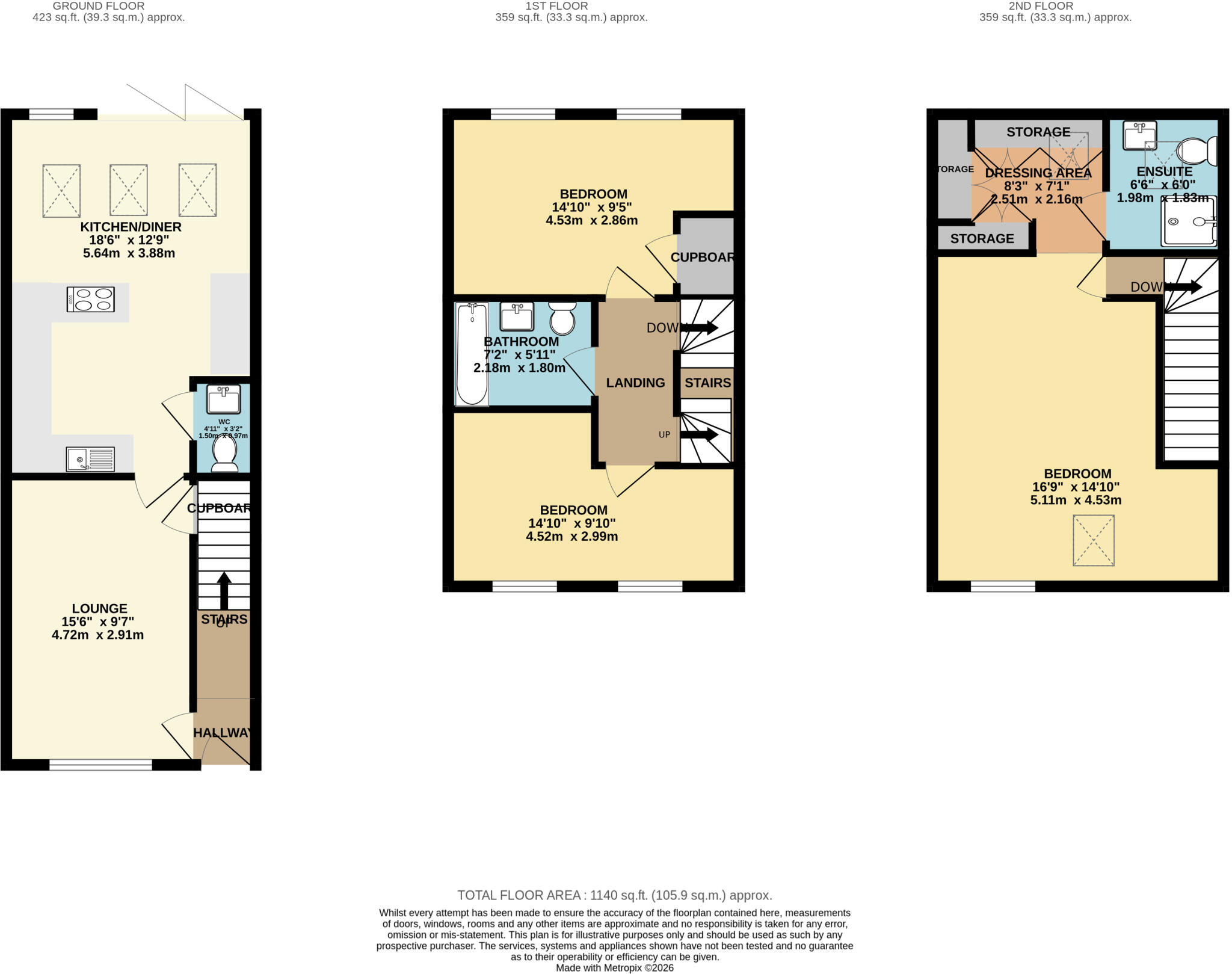 Oak Gardens, Gatley, Stockport, Greater Manchester, SK8 floorplan