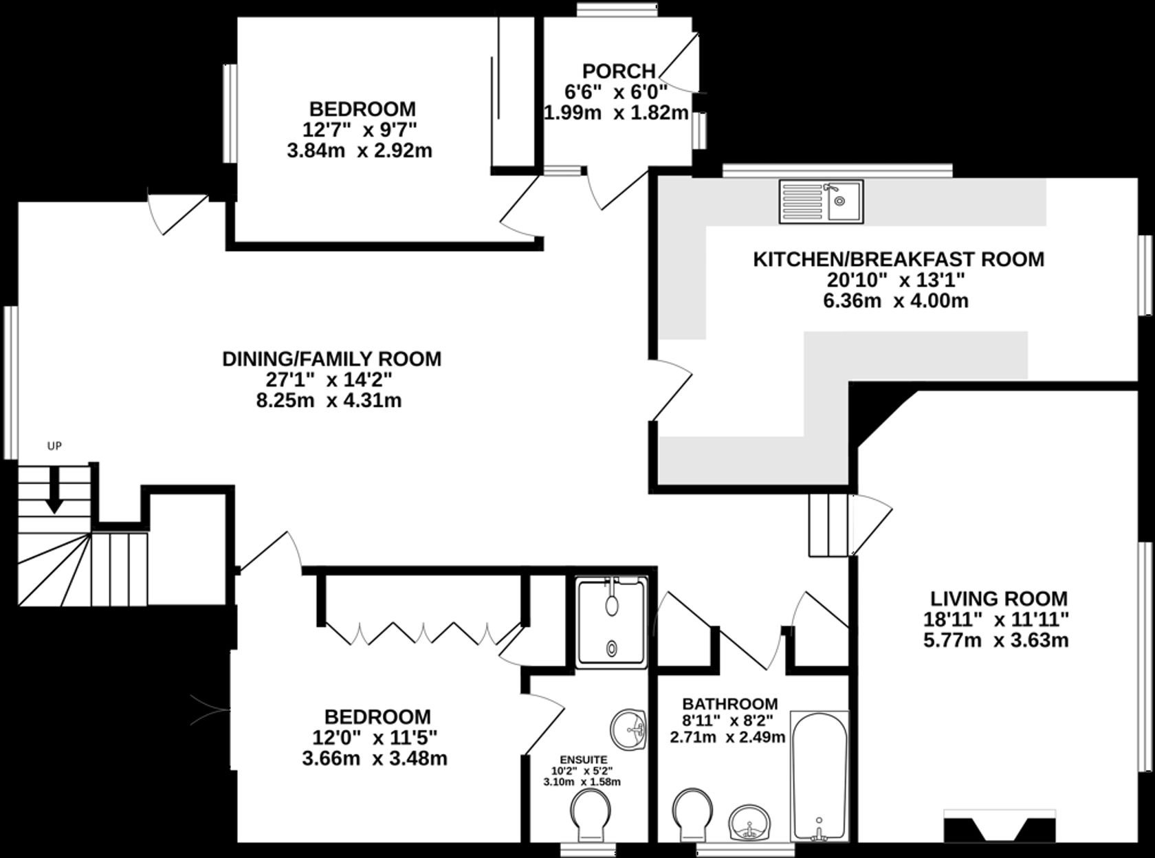 Swallow Lodge, 43 Station Road, Delamere, CW8 2HU floorplan