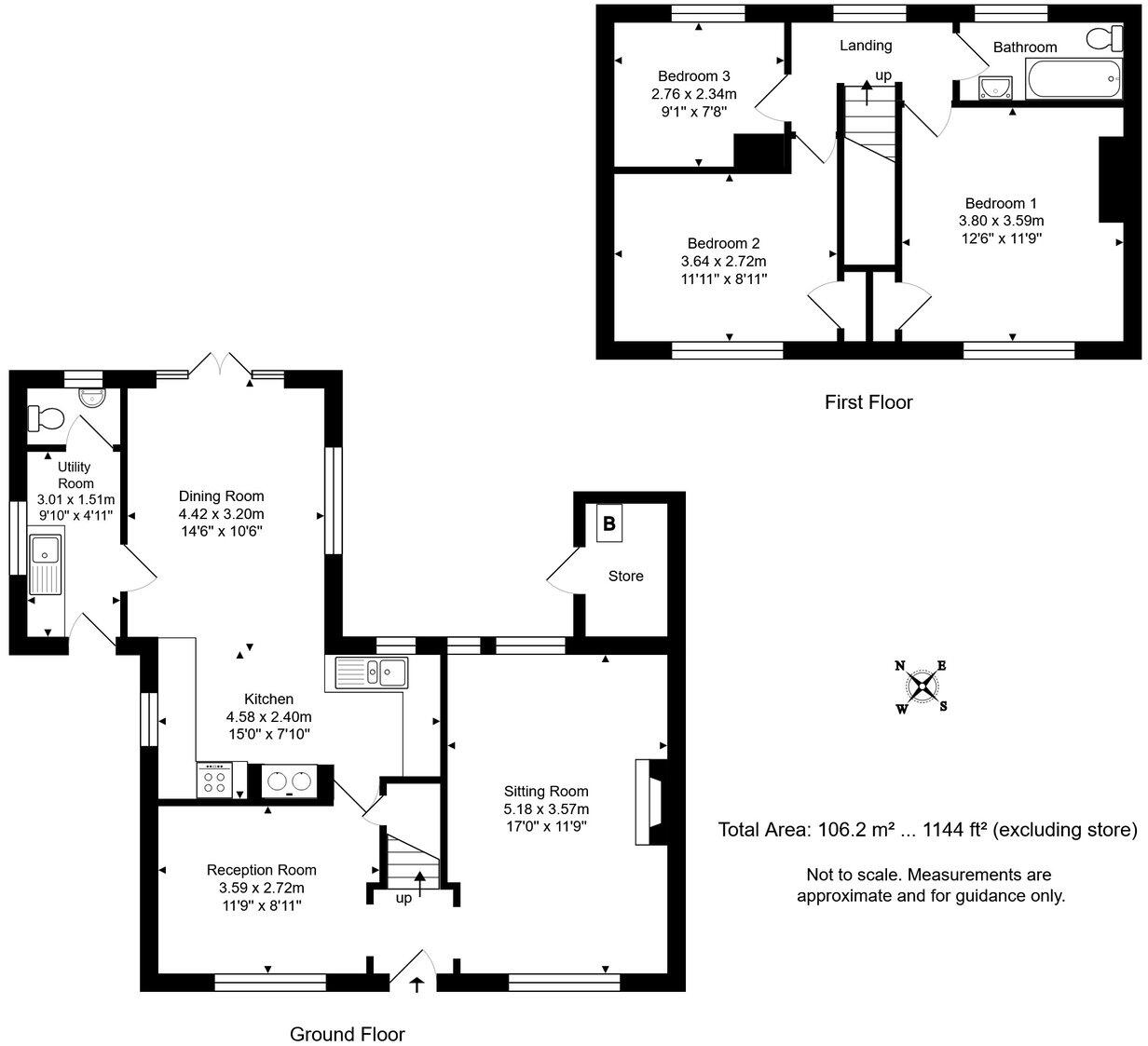 Couchill, Beer, Seaton, EX12 floorplan
