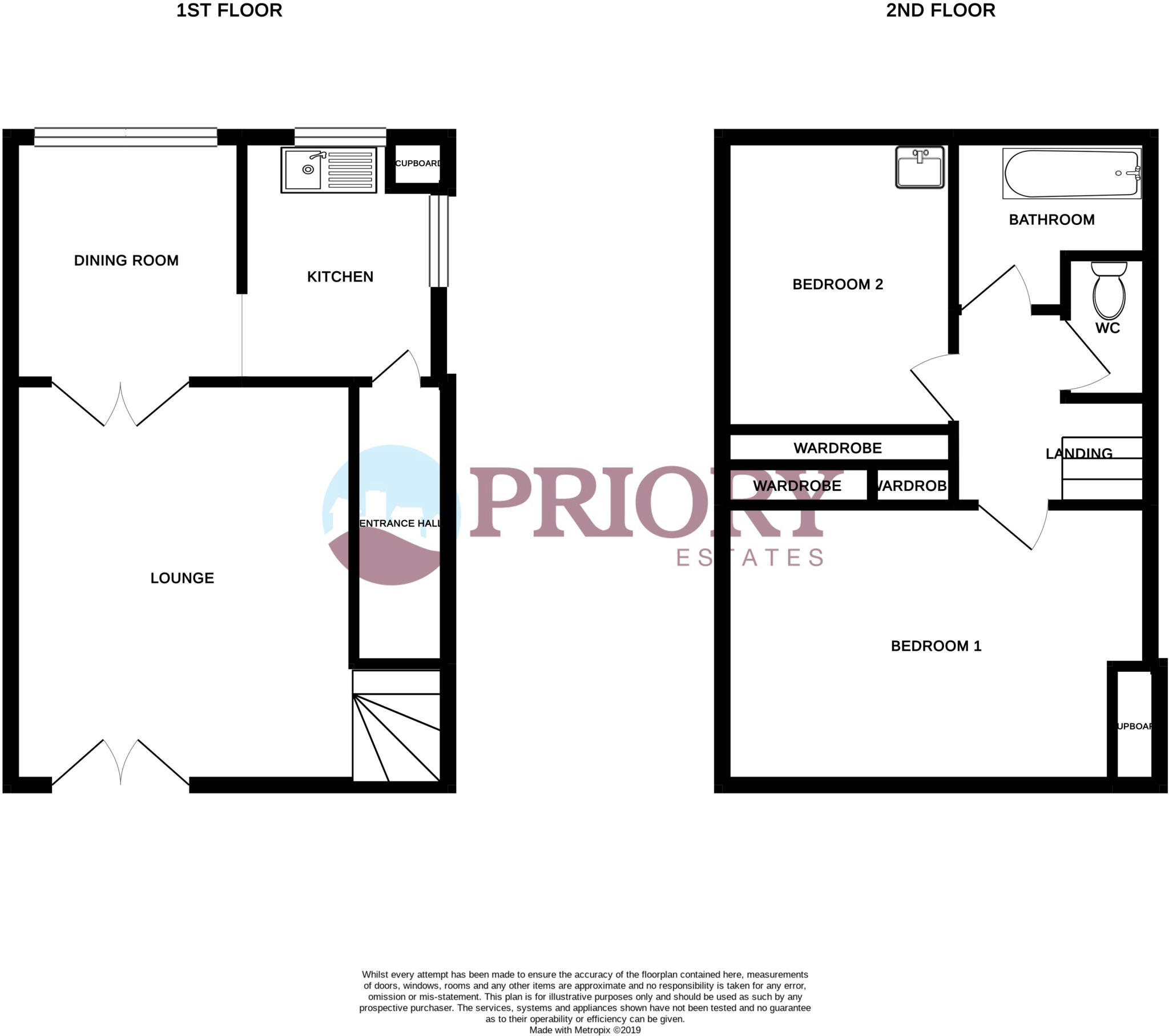 Priory Court, Walton On The Naze floorplan