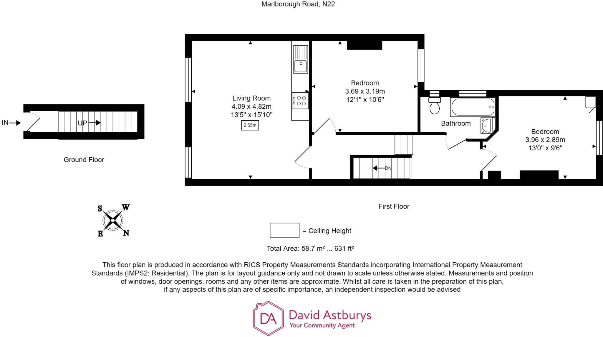 Marlborough Road, London floorplan