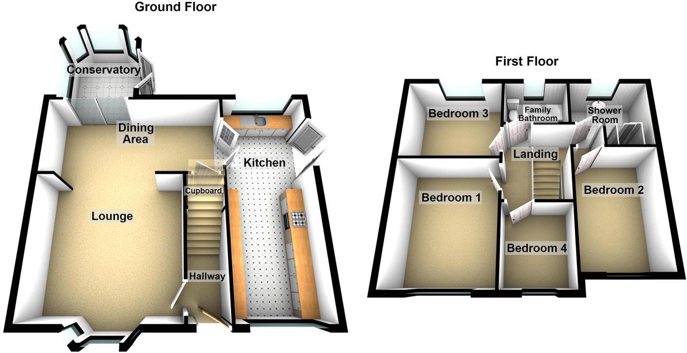 Elgin Gardens, Walkerdene, Newcastle Upon Tyne floorplan