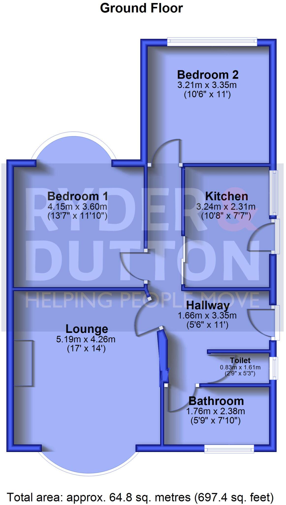Heaton Park Road, Blackley, Manchester, M9 floorplan