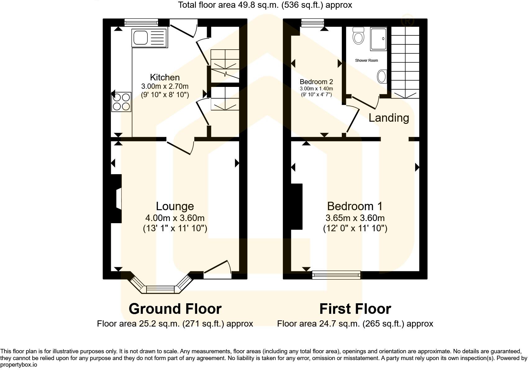 22 Raby Street, Sheffield, S9 1SR floorplan