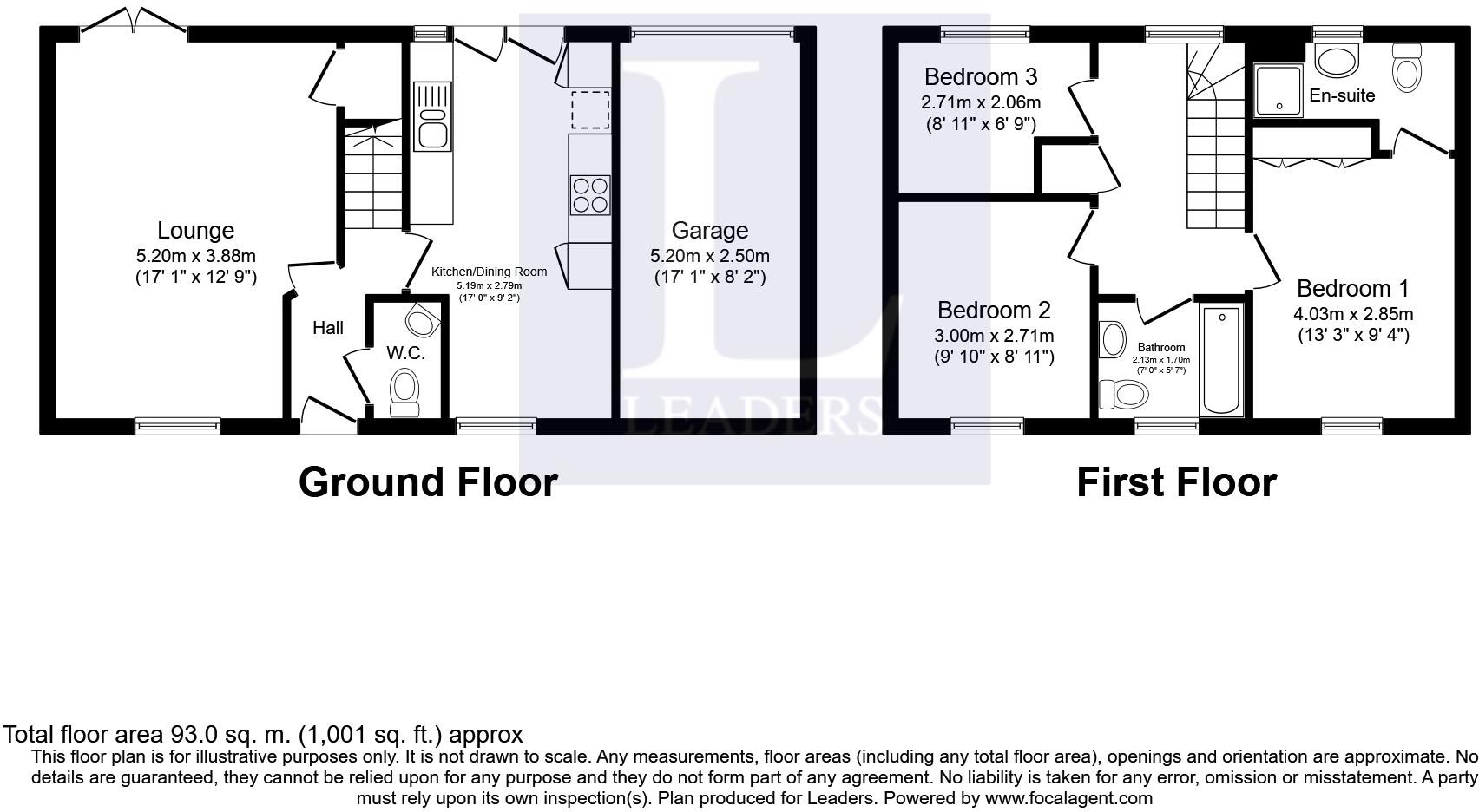Blackberry Walk, London Road, Cirencester, GL7 floorplan