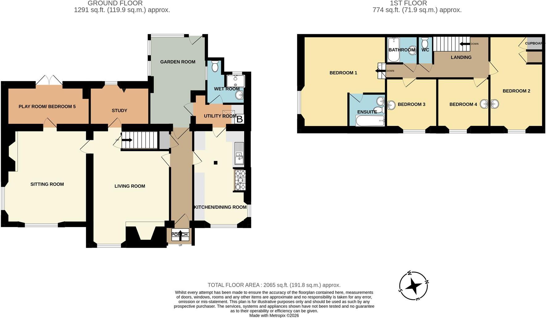 Close to Braunton Centre floorplan