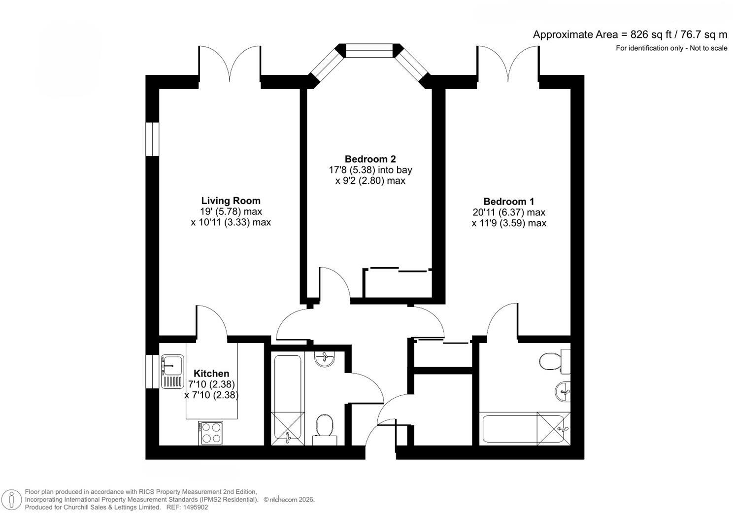 Watling Lodge, Towcester, Northamptonshire floorplan