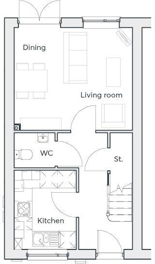 Acacia Lane,
Branston,
Burton-On-Trent,
DE14 3FW floorplan