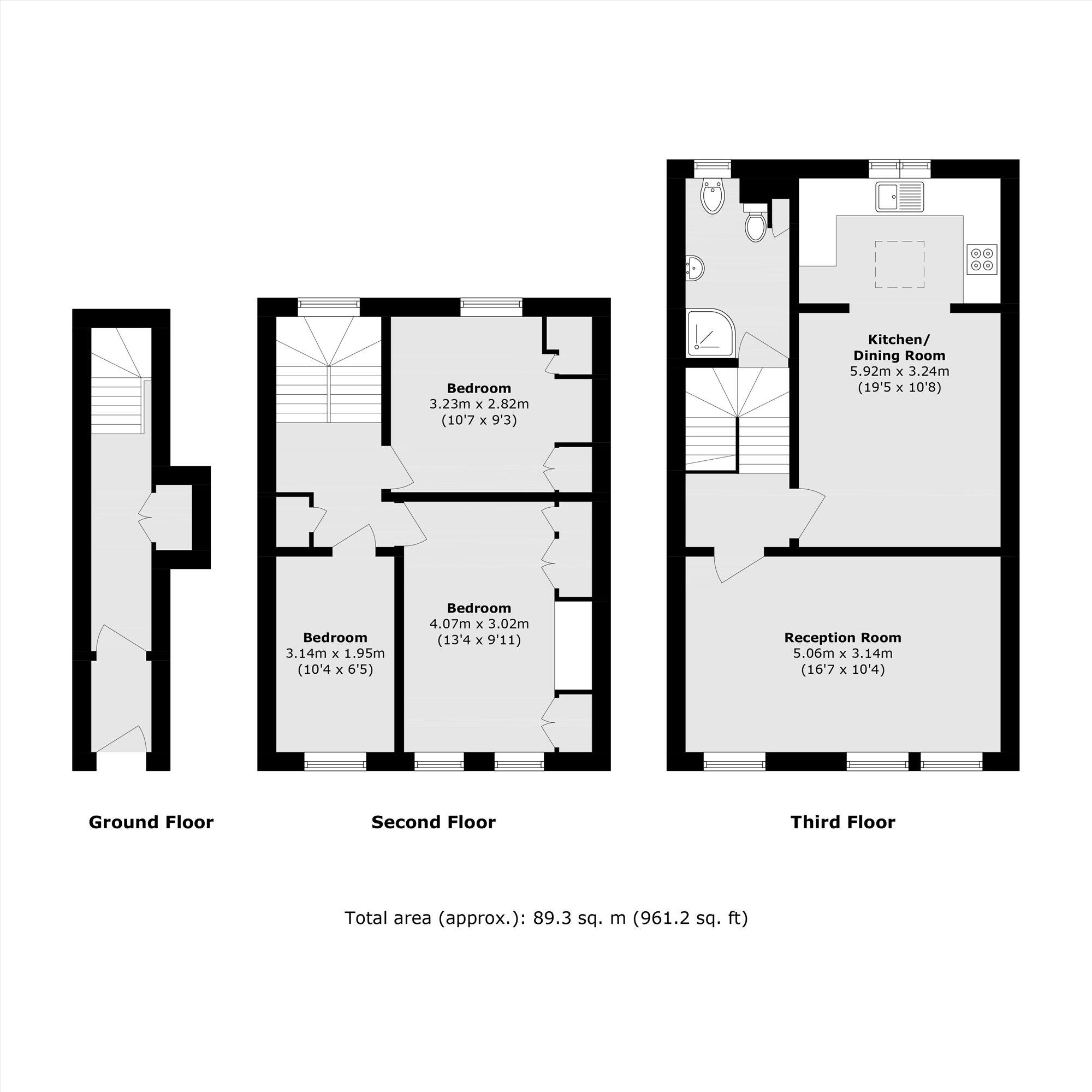 Dawes Road, Fulham floorplan