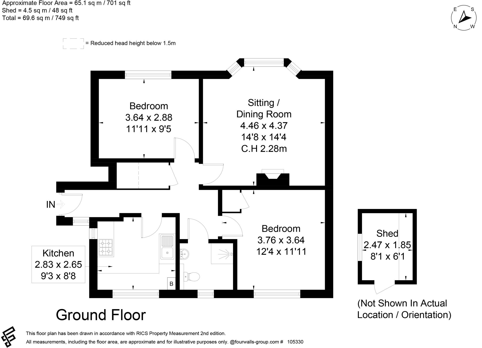 Meryon Road, Alresford, Hampshire, SO24 floorplan