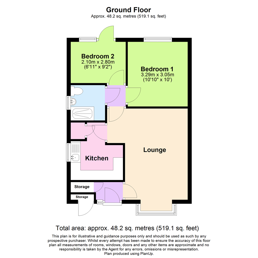 Teachers Close, Coundon floorplan
