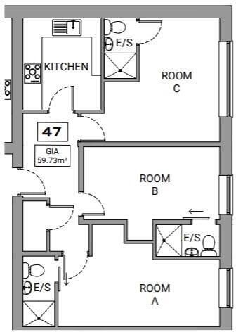 Avonmore Court floorplan
