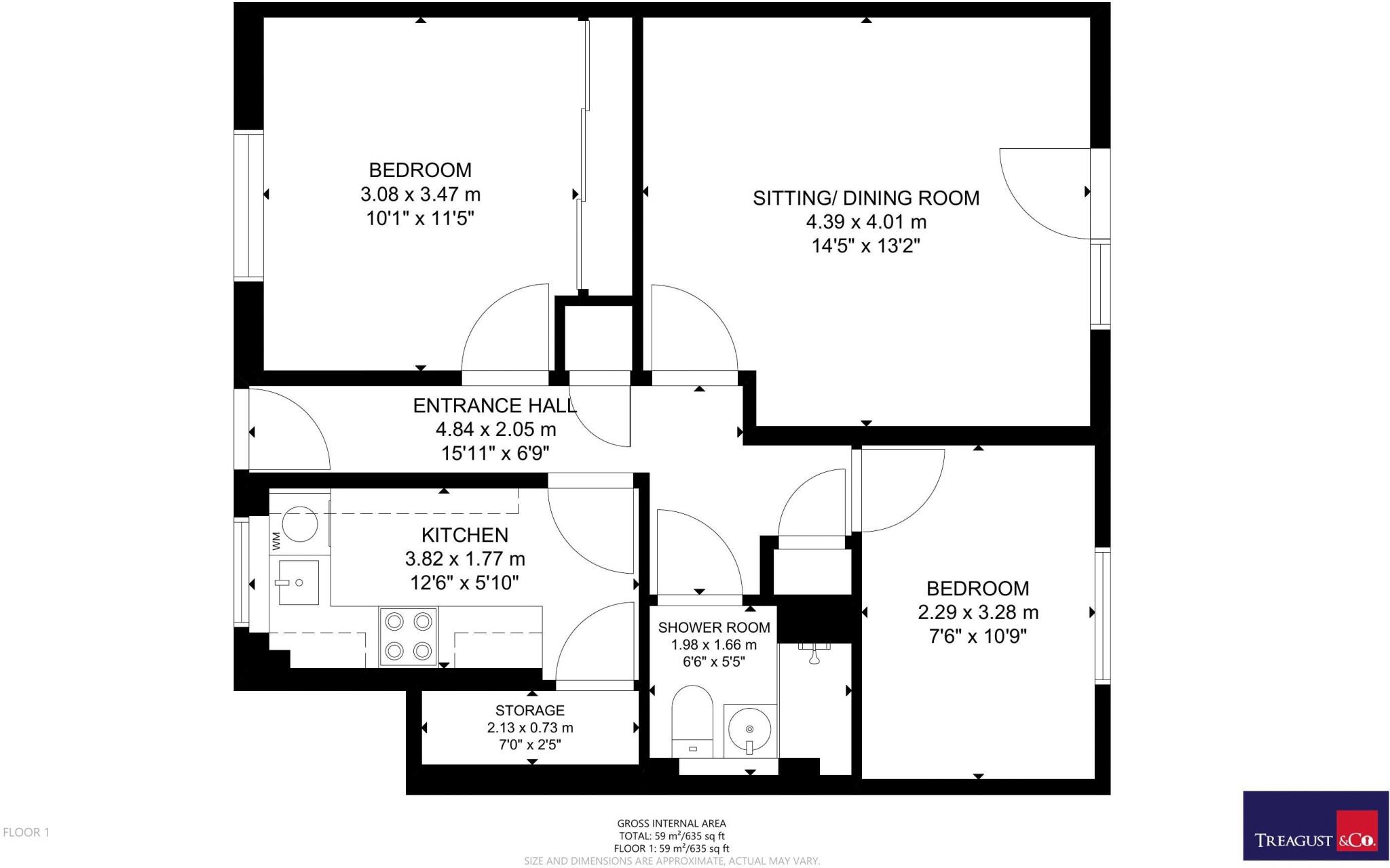Merrivale Court, Southbourne floorplan