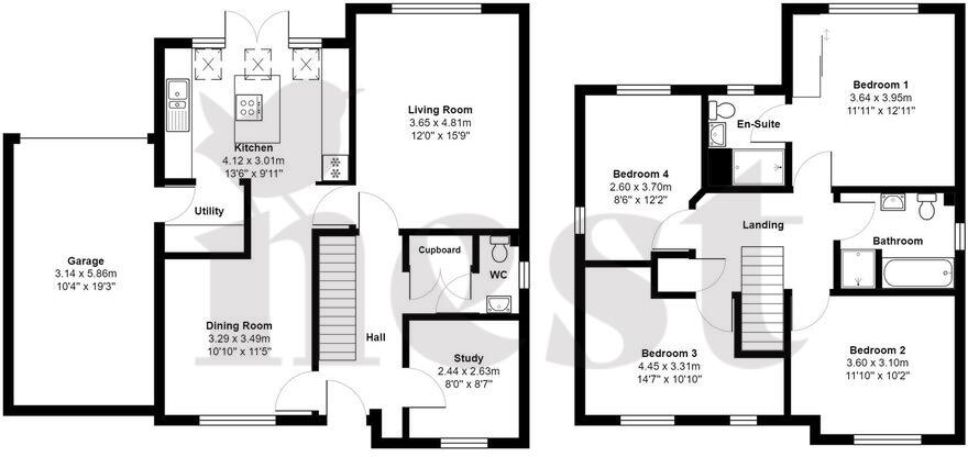 Pyrus Walk - Willstock Village floorplan
