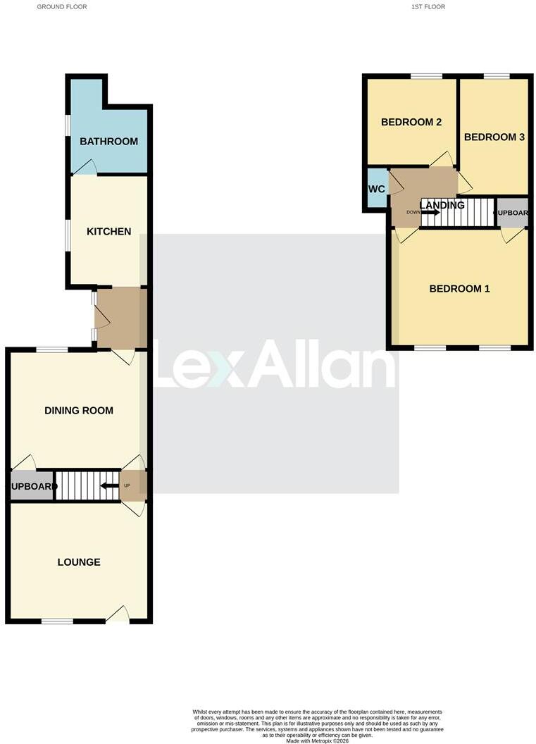 Belle Vue, Wordsley floorplan