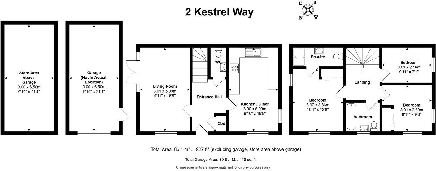 Kestrel Way, Didcot, Oxfordshire, OX11 floorplan